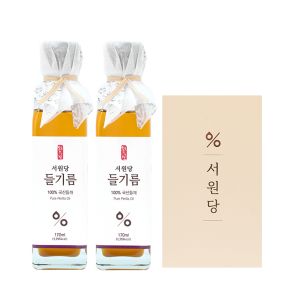 서원당 선물세트A (들기름 170ml+들기름 170ml)